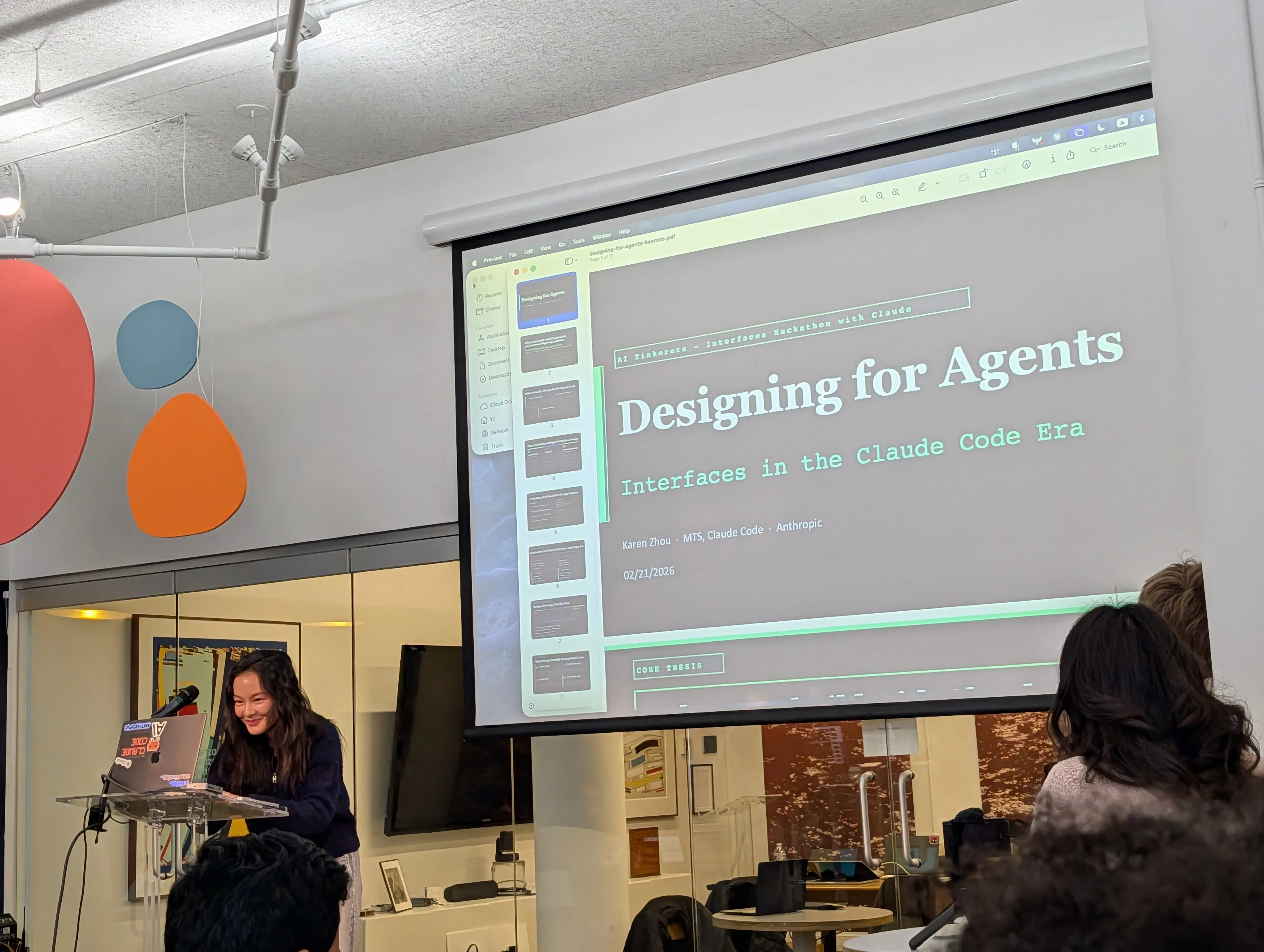 Anthropic presentation by Karen Zhou